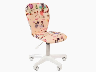 Кресло детское Chairman &laquo;Kids 105/white (ткань принцессы)&raquo;