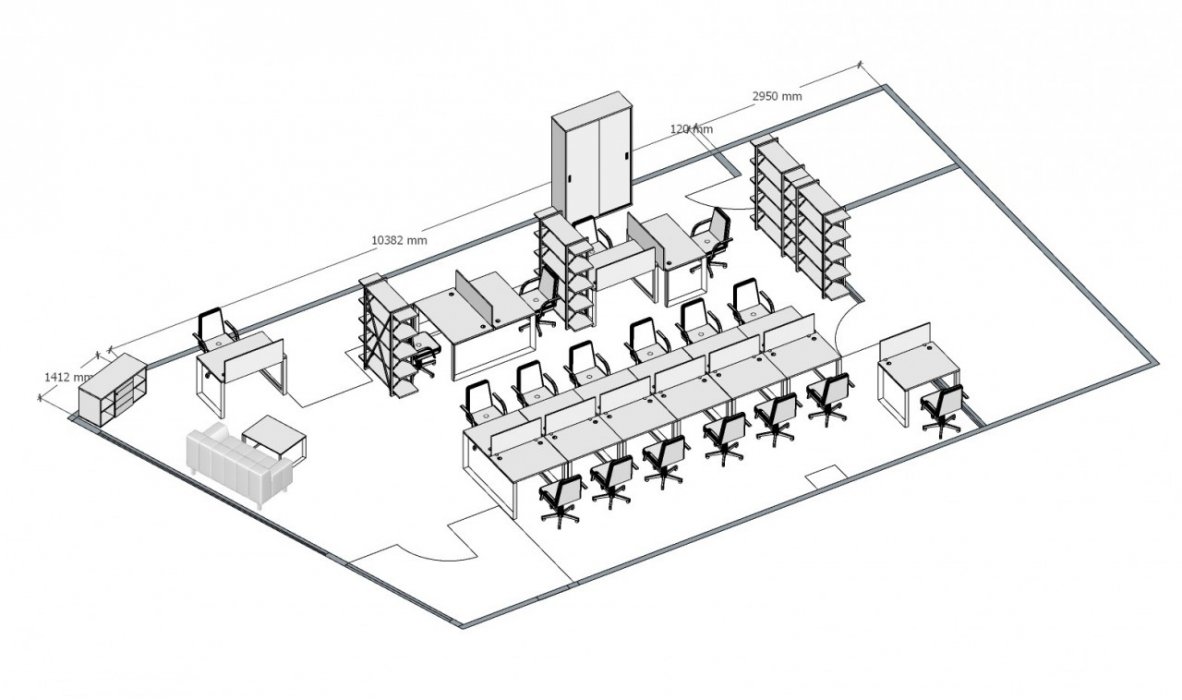Кабинет руководителя «ONIX DIRECT» - вид 12