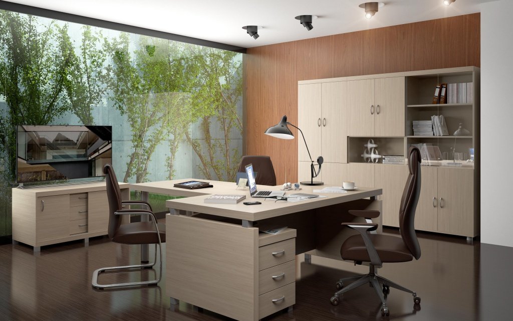 Кабинет руководителя «Модерн» - вид 2